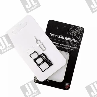 ซิมการ์ดอะแดปเตอร์ สำหรับโทรศัพท์มือถือ แบบ 4 in 1
