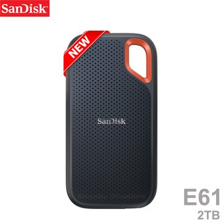 SanDisk Extreme® Portable SSD V2 2TB อ่านสูงสุด 1,050 MB/s เขียนสูงสุด 1,000 MB/s (SDSSDE61-2T00-G25) รับประกัน 5 ปี