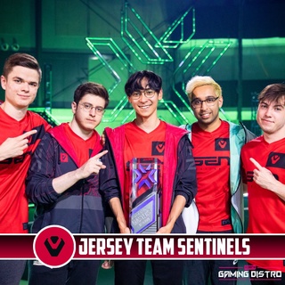 เสื้อ E-sport  valorant ทีม sentinels