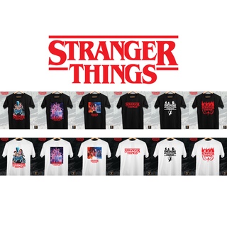 เสื้อยืดคอกลม Stranger Things ผ้า Cotton 100% พร้อมส่ง