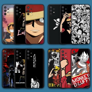 เคสโทรศัพท์มือถือ ซิลิโคนนิ่ม ลายการ์ตูนลูฟี่ วันพีซ TP9 สําหรับ Samsung S21 S21 Fe S21 Ultra S21 Plus