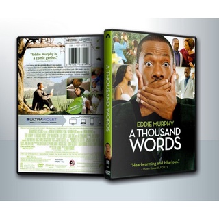 [ DVD Movie มีปก+สกรีนแผ่น-ไม่มีกล่อง ]  A Thousand Words ปาฏิหาริย์ 1,000 คำ กำราบคนขี้จุ๊ ( 1 DVD )