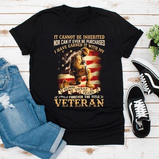 เสื้อยืดโอเวอร์ไซส์ใหม่ เสื้อยืดผ้าฝ้าย 100% พิมพ์ลาย Veteran Day Combat Boots For Army Father Us Military Djcjda81Hfldi