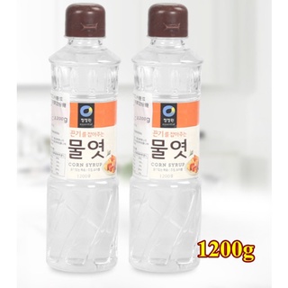 คอร์นไซรัป น้ำเชื่อมข้าวโพด 1200กรัม นำเข้าจากเกาหลี แท้100%  ขนาดใหญ่จุใจ