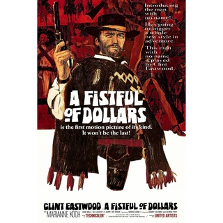 A Fistful of Dollars 1964 นักฆ่าเพชรตัดเพชร 1 DVD Master พากย์ไทย