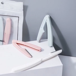 เซ็ทมีดโกนกันคิ้ว 3 ชิ้น 3 สีพร้อมกล่องเก็บ