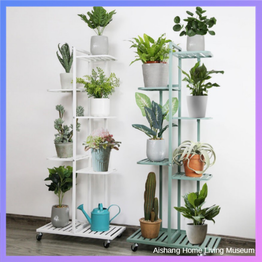 Furniture Indoor Decoration with Wheels Green Radish Storage Rack ...