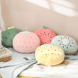 ♨○✺Strawberry Doll Pillow Fruit Bay Window Decoration Ins Wind Watermelon Watermelon Fresh Bedside Nordic Women s Bedsid