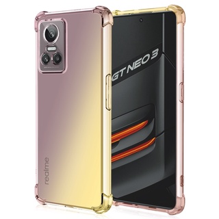 เคสโทรศัพท์มือถือ ไล่โทนสี กันกระแทก สําหรับ Realme GT Neo 3 2 Pro Master Edition Explorer 5G