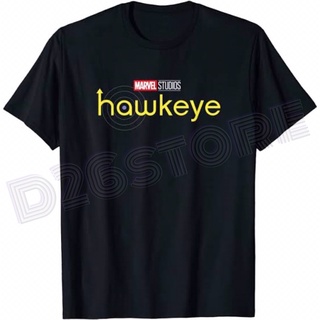 [S-5XL]เสื้อยืด พิมพ์ลาย Hawkeye Marvel Studios Hawkeye Series Clint Barton x Kate Bishop Avengers สําหรับผู้ชาย