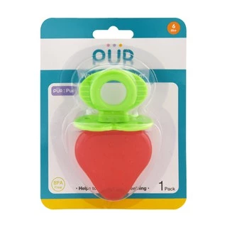 Pur ยางกัดน้ำสเตอริไลส์ แช่เย็น ลาย ผลไม้ Water Filled Teether
