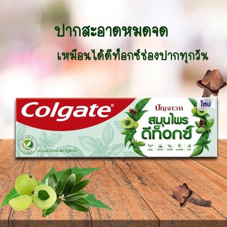 Colgate คอลเกต ยาสีฟัน ปัญจเวท สมุนไพร ดีท็อกซ์ 120 กรัม (1 หลอด)