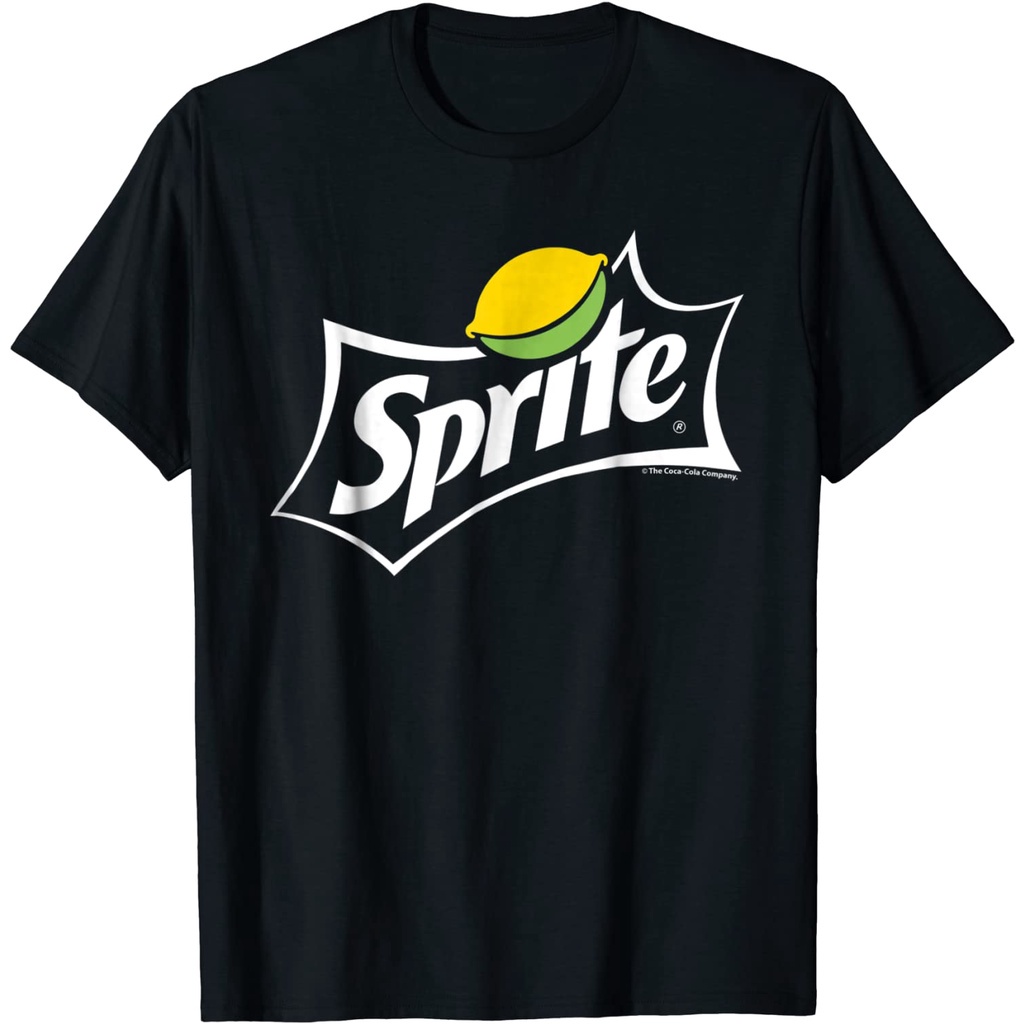 Swordsman เสื้อยืดกีฬา Coca-Cola Sprite White Logo Graphic T-Shirt Popular T-shirts