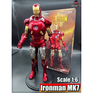 โมเดล ไอรอนแมน Ironman mk7 เอ็มเค7 เครซี่ทอยสูง 27-30 เซ็น Model Figure Ironman MK7 Crazy toy Tall 27-30CM