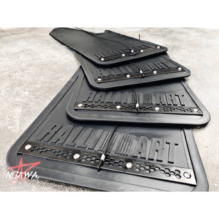 บังโคลนรถยนต์ Ralli Art Mud flaps Black Edition