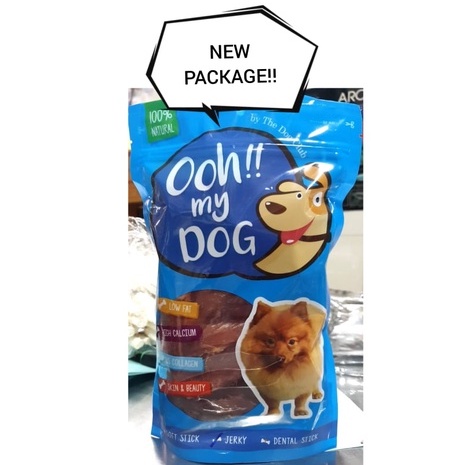 ขนมสุนัข Ooh my dog  สันในไก่อบแห้งบรรจุ 400 กรัม