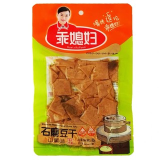 เต้าหู้ทรงเครื่อง หม่าล่า พะโล้ พริกดอง乖媳妇石磨豆干80g