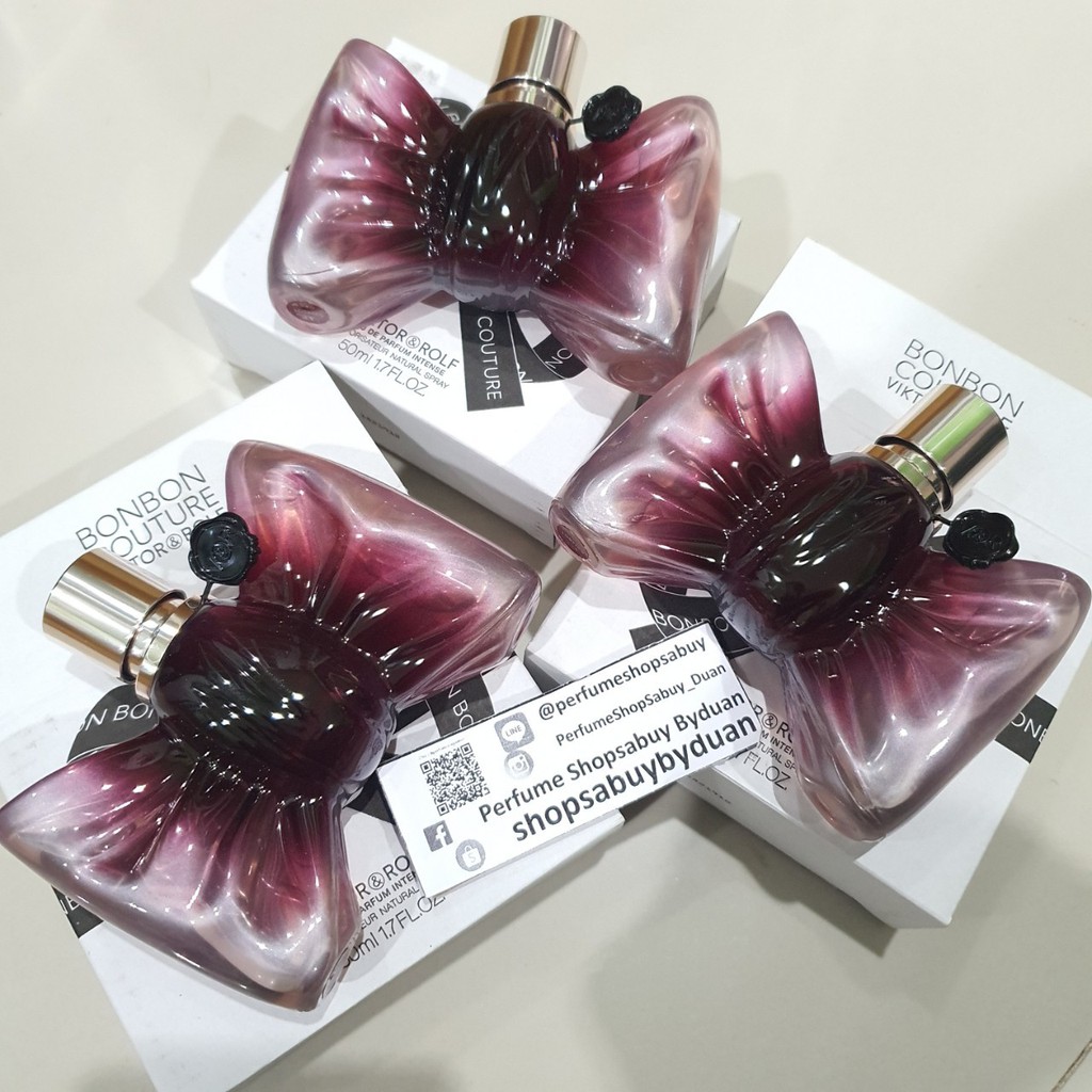 น ำหอมแท Viktor Rolf Bonbon Couture Intense 50ml กล องขาวเทสเตอร ของใหม 2 699