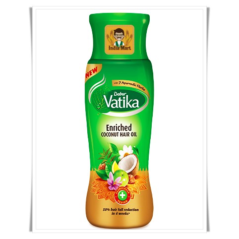 น้ำมันมะพร้าวบำรุงผม ยี่ห้อ Vatika (150 มล) -- Vatika Enriched Coconut Hair Oil (150 ml)