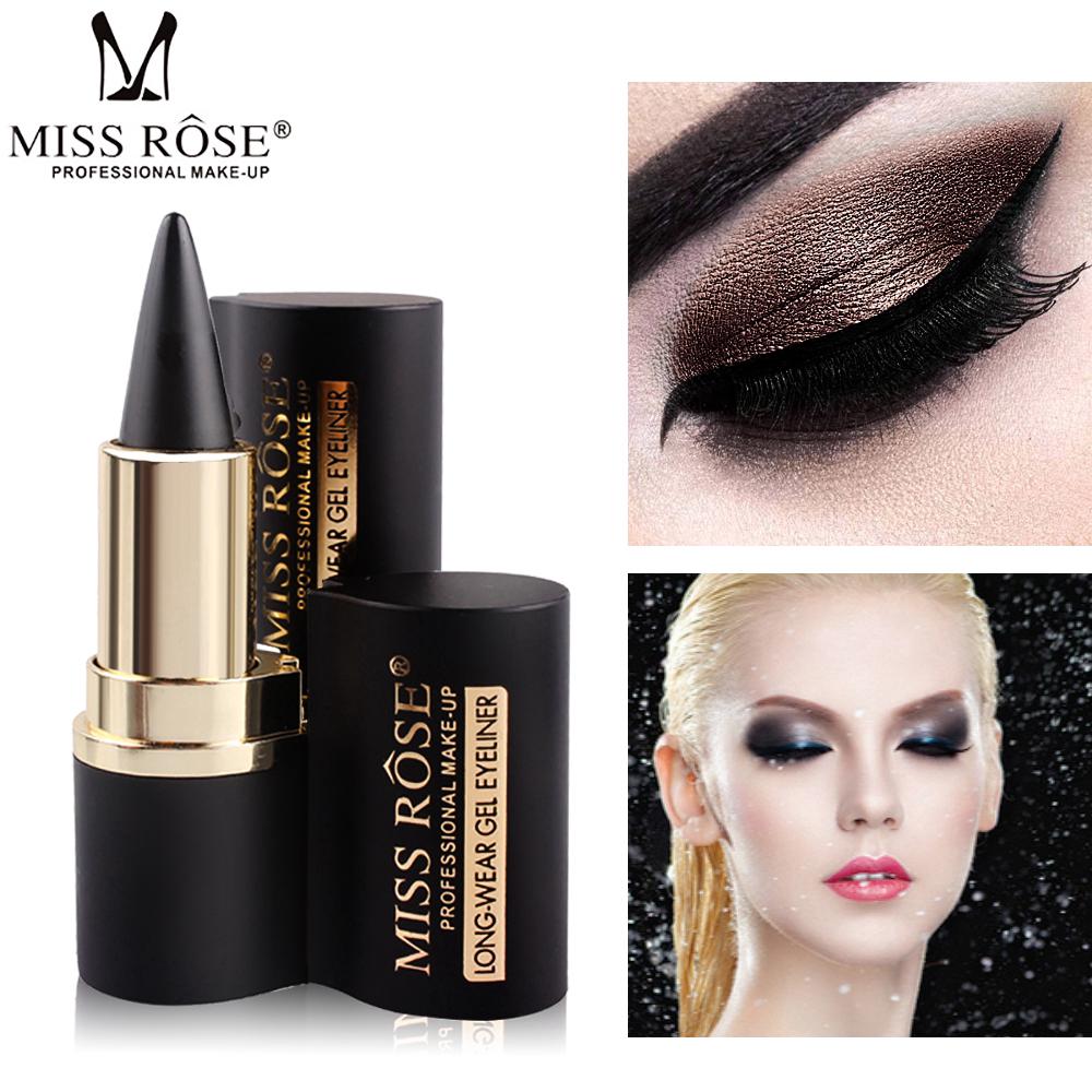 Miss ROSE อายไลเนอร์แบบกันน้ำ สีดำ