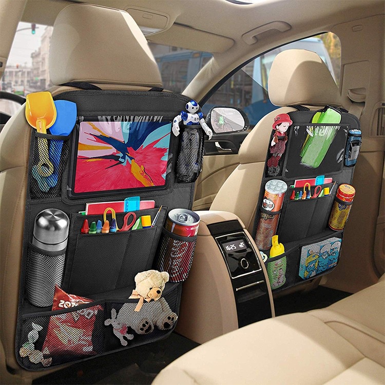 Car seat back storage bag Car storage bag iPad car storage back seat