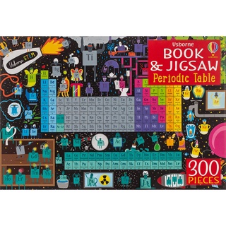 จิ๊กซอว์ 300 ชิ้น BOOK &amp; JIGSAW: PERIODIC TABLE หนังสือภาษาอังกฤษ