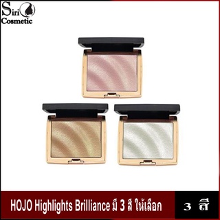 Hojo brilliance highlight 8029 ไฮไลท์ เนื้อฉ่ำวาว พาเลทไฮไลท์สามมิติ หน้าฉ่ำวาว ไฮไลท์พาวเดอร์