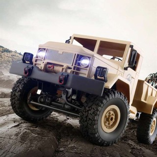 รถบังคับวิทยุ รถ JEEP รถบรรทุก รถทหาร ขับเคลื่อน 4 ล้อ ลุยได้ทุกสนาม RC Military Truck Mini Off-road WPLB-14