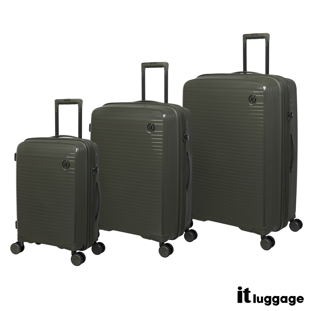 IT Luggage : กระเป๋าเดินทาง รุ่น Solidlite 2881 (โซลิดไลท์) : สีเขียว