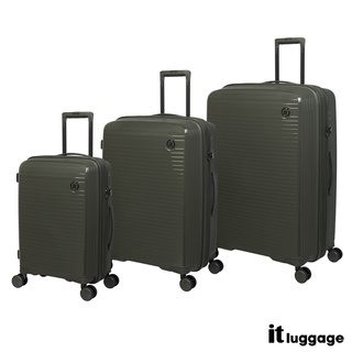 IT Luggage : กระเป๋าเดินทาง รุ่น Solidlite 2881 (โซลิดไลท์) : สีเขียว