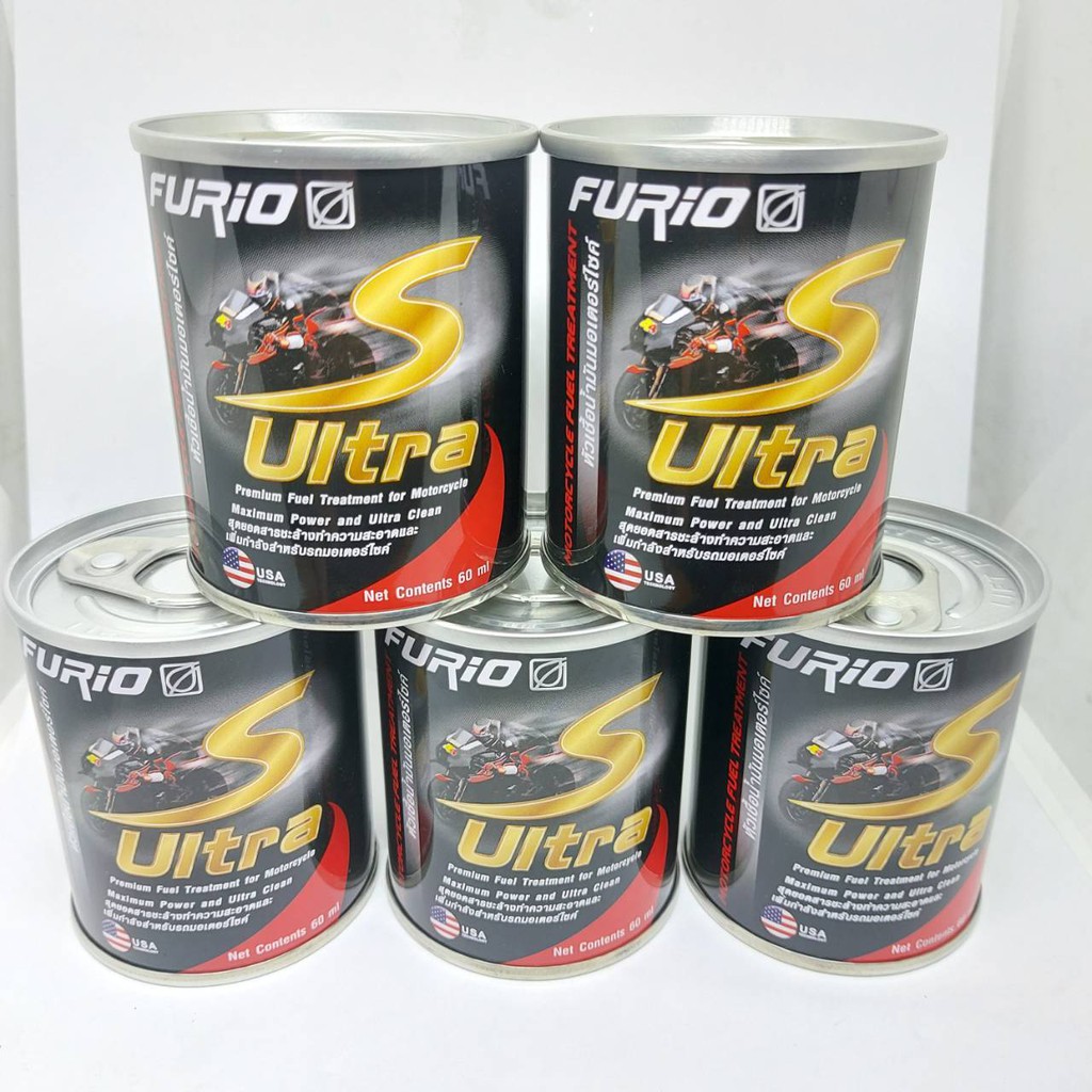 แพ็ค 2 ขวด FURiO S ULTRA หัวเชื้อน้ำมันมอเตอร์ไซค์บางจาก 60 ML หัวเชื้อน้ำมันเบนซิน/แก๊สโซฮอล์ - รูปที่ 4