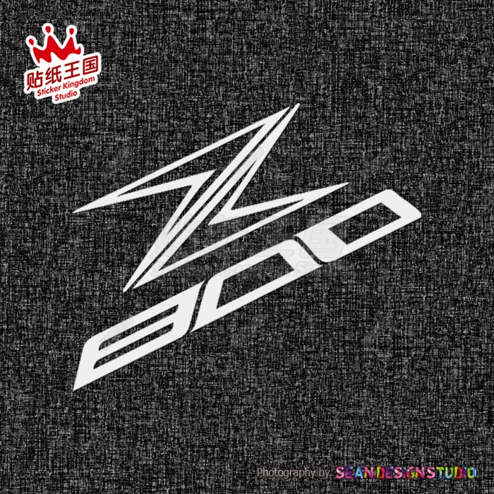 สําหรับ kawasaki Z800 รถจักรยานยนต์สะท้อนแสง Decals สติ๊กเกอร์กันน้ํา 22 - รูปที่ 4