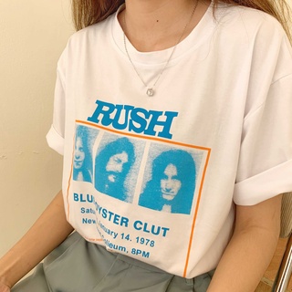 frankies.stuff | RUSH TEE เสื้อยืดโอเวอร์ไซส์เกาหลี เสื้อยืดแนวเกาหลี เสื้อยืด