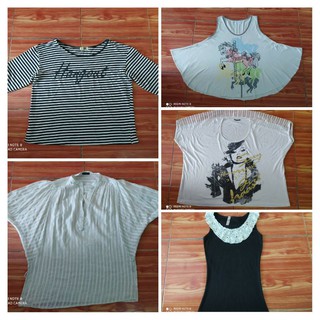 เสื้อมือสองตัวละ20บาท ไซส์เล็กไซส์ใหญ่ใส่ได้ เลื่อนดูรูปเลยจ้า