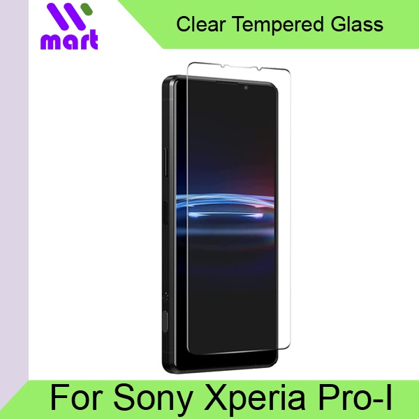 ตัวป้องกันหน้าจอกระจกนิรภัยแบบใสสําหรับ Sony Xperia Pro-I ( Xperia Pro i )