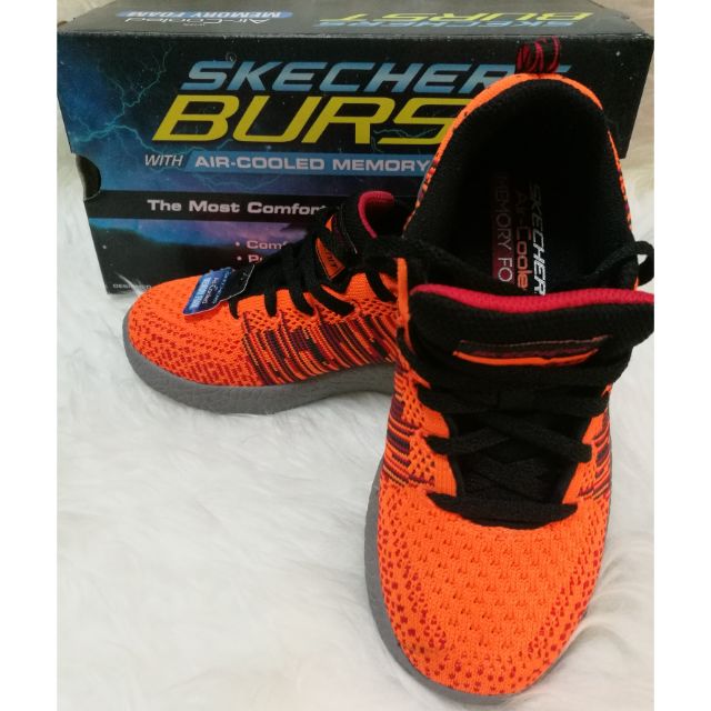 รองเท้าเด็ก Skechers Burst มือสอง แท้ ไซส์ 18.5 cm