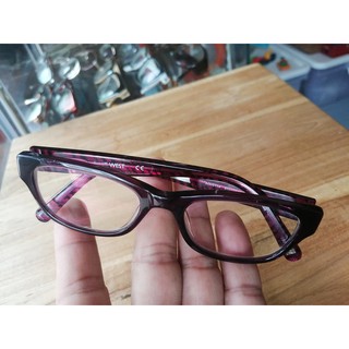 Nine West NW 5114 (515) Purple Crystal Size 50 x 17 135 กรอบแว่นของแท้มือสอง