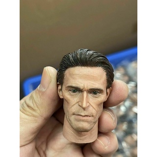 ฟิกเกอร์ทหาร Goblin Willem Dafoe Head Sculpt Spiderman ขนาด 12 นิ้ว สีเขียว 1/6