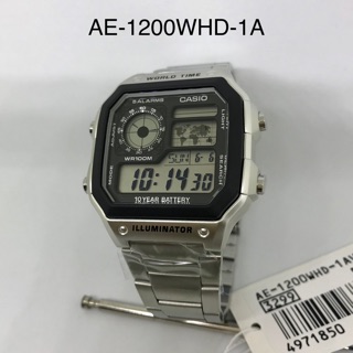 นาฬิกาข้อมือ Casio AE-1200WHD-1AV