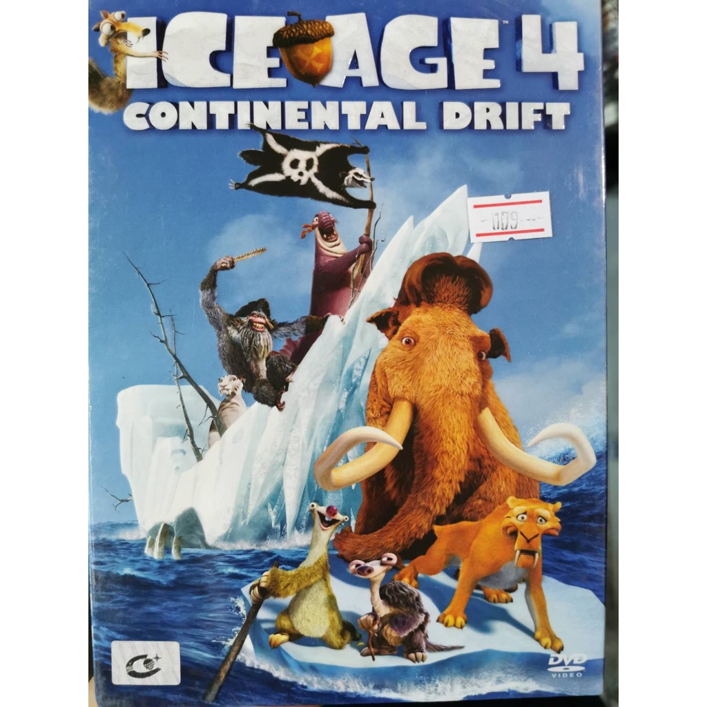 DVD : Ice Age 4 Continental Drift (2012) ไอซ์ เอจ เจาะยุคน้ำแข็งมหัศจรรย์ 4 กำเนิดแผ่นดินใหม่