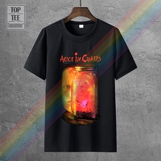 เสื้อยืดผ้าฝ้าย เสื้อยืดลําลอง ลาย Alice In Chains Jar Of Flies Grunge S 2 เข้ากับทุกการแต่งกาย สไตล์ฮิปสเตอร์ สําหรับผู