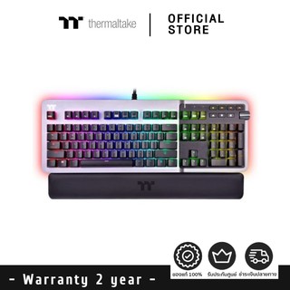 Thermaltake Argent K5 RGB Silver Switch Keyboard (GKB-KB5-SSSRUS-01) คีย์บอร์ด