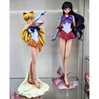 เซเลอร์มูนโมเดลเรซิ่น Sailor Mars-Venus Kaiyodo Bome 1/4 Cold Cast Figure