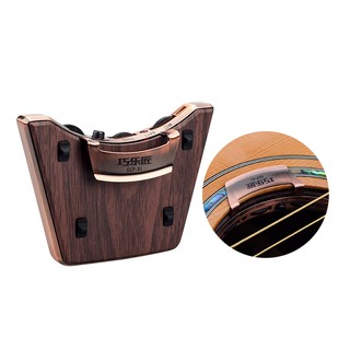 Yohi Acoustic Guitar Sound Hole Pickup Dual Pickup Modes Piezo + Mic Supports Volume Tone Adjusting Phase Function Easy