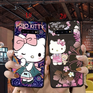 เคสโทรศัพท์มือถือลายคิตตี้สําหรับ Samsung Note 10 S 20 Lite S 20 Ultra A 51 A 71