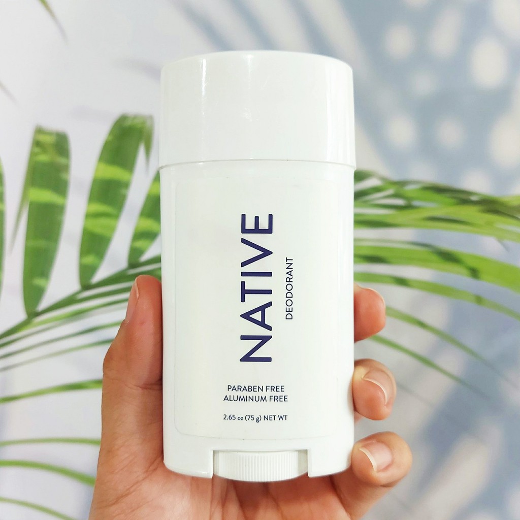 (NATIVE®) ระงับกลิ่นกาย Unscented อลูมิเนียมฟรี สูตรธรรมชาติ ไม่ทิ้งคราบ 75g