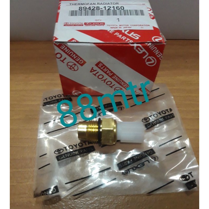 SWITCH SENSOR TEMPERATURE THERMOFAN พัดลมพัดลมหม้อน้ําซ็อกเก็ต PIN ONE TOYOTA COROLLA GREAT SOLUNA S
