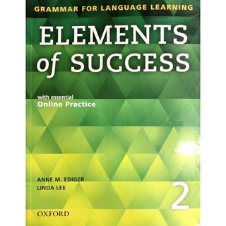 Elements of Success Grammar 2 : Students Book +Online Practice