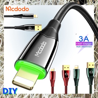 Mcdodo สายชาร์จip. usb cable Shark Series Auto Power off