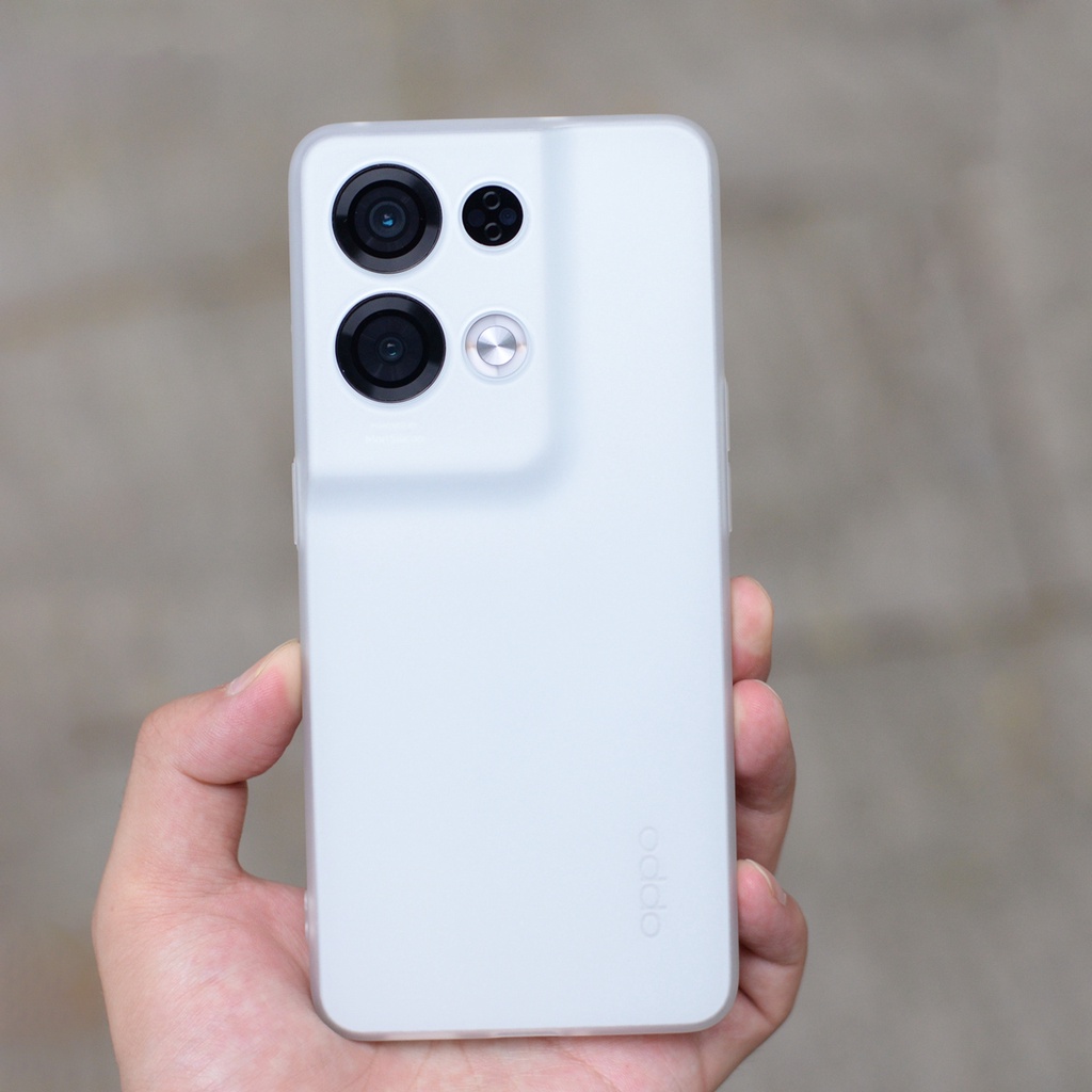 Oppo Reno 8 7 7Z 6 Pro Plus Pro+ เคสโทรศัพท์ โปร่งแสง เคลือบด้าน บางเฉียบ